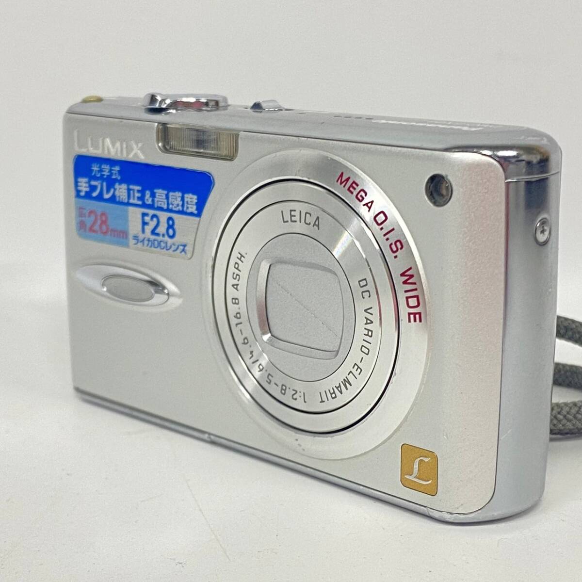 1 иен ~[ работоспособность не проверялась ] Panasonic Panasonic LUMIX DMC-FX01 LEICA DC VARIO-ELMARIT 1:2.8-5.6/4.6-16.8 ASPH цифровая камера J180119