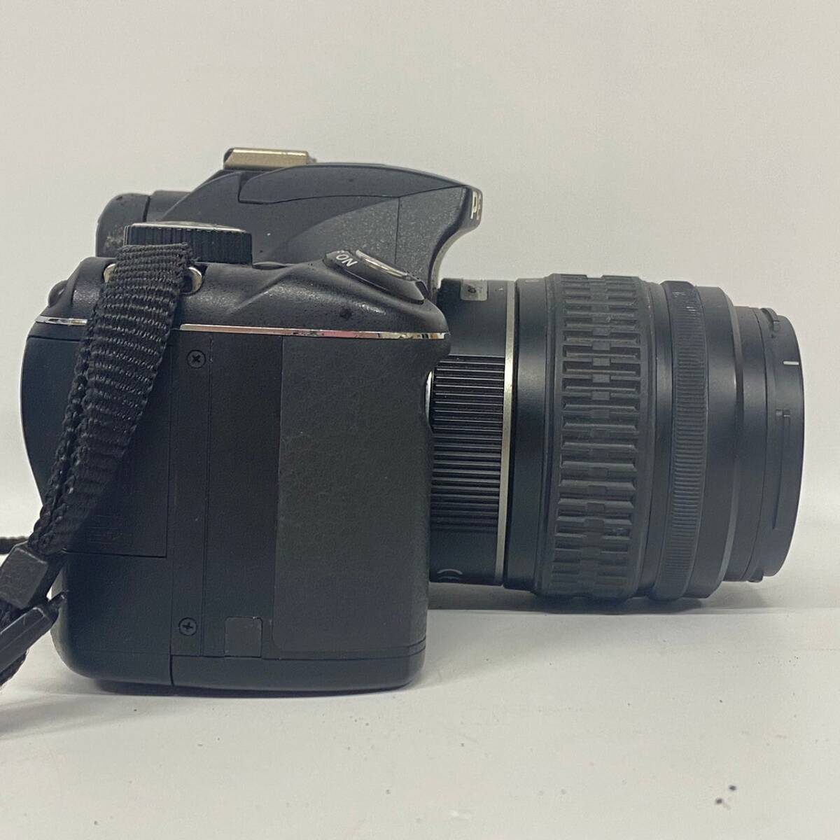 1円~【動作未確認】ペンタックス K-X SMC PENTAX-DA L 1:3.5-5.6 18-55mm AL デジタル一眼レフカメラ レンズ ストラップ付き J130128_画像5