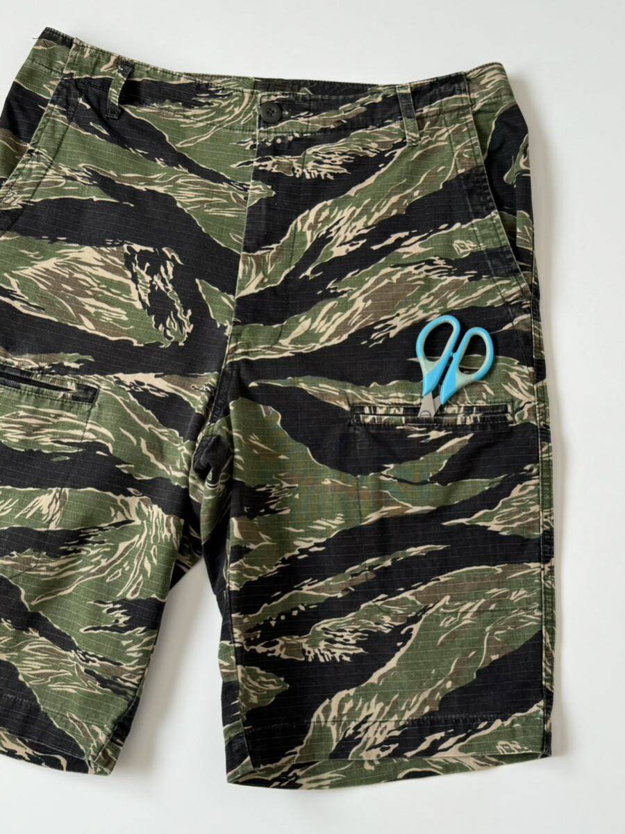 Bibian 比比昂 - 90s USA製 stussy タイガーカモ ショーツ 32 Bibian 比比昂 - 90s USA製 stussy タイガーカモ ショーツ 32
