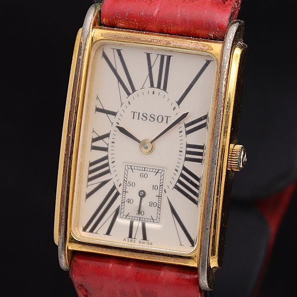 1 иен работа хорошая вещь Tissot QZ A282-Q серебряный циферблат smoseko квадратное женские наручные часы TCY 3797000 4NBG2