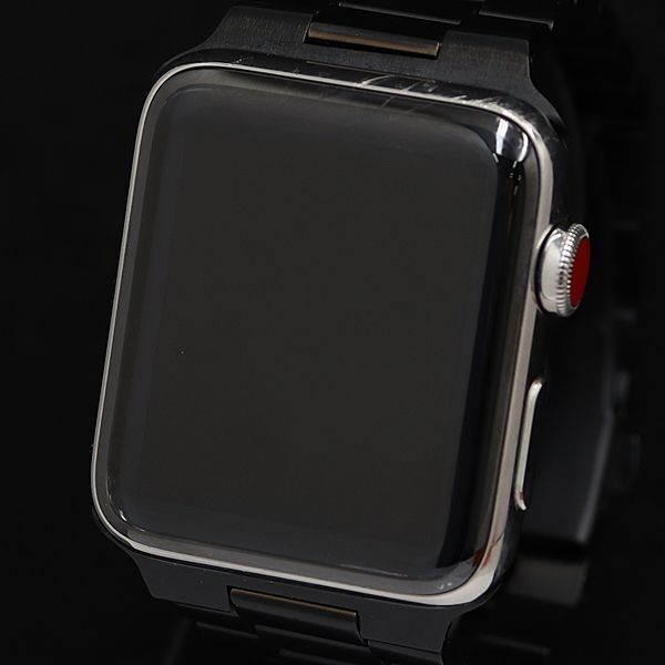 1 иен коробка / с зарядным устройством Hermes Apple часы серии 3 42MM смарт-часы заряжающийся мужской / женские наручные часы KTR 0605000 4ETT