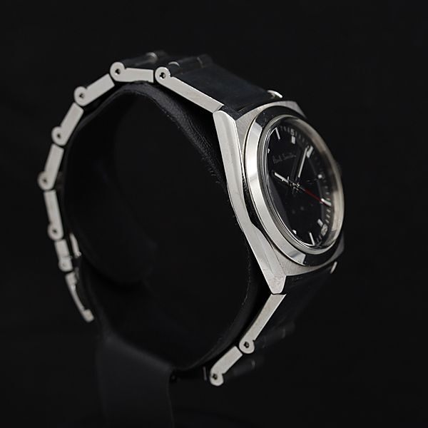 1 иен работа Paul Smith QZ черный циферблат 1052-K18507 SS женские наручные часы KMR 3797000 4NBG2