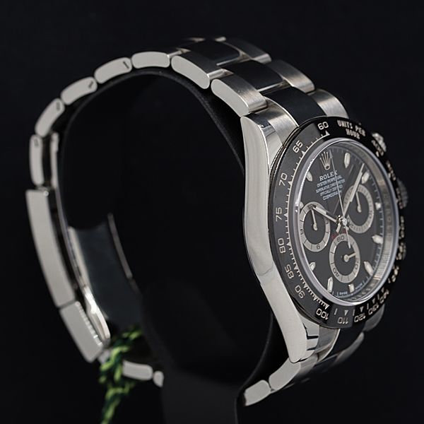 1 jpy guarantee attaching operation beautiful goods Rolex Daytona 116500LN M5965940 black AT/ self-winding watch Cosmo graph men's wristwatch OGH ABC0062073 4GTT