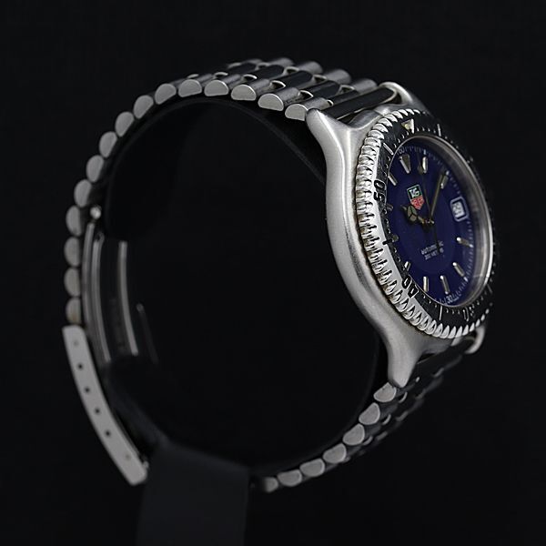 1 jpy operation superior article TAG Heuer 2000 WI2111 blue face Date 200m AT/ self-winding watch men's wristwatch NSY 6953100 4KHT