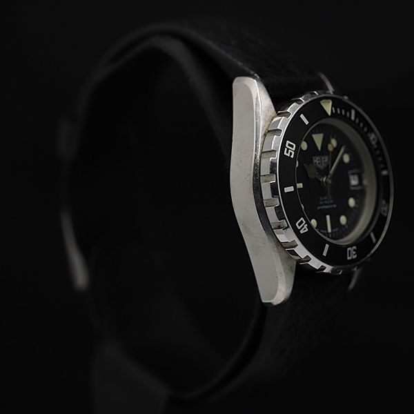 1円 タグホイヤー QZ プロフェッショナル 100シリーズ 980.001 ブラック文字盤 レディース腕時計 KMR 0002200 4ERT_画像2