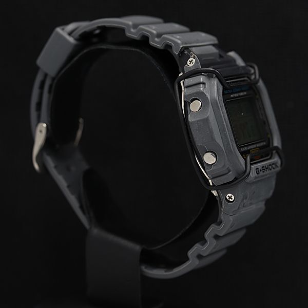 1円 稼働 カシオ Gショック QZ デジタル文字盤 DW-5600E フォックスファイヤー ブラック メンズ腕時計 KMR 6696000 4JWYの画像2