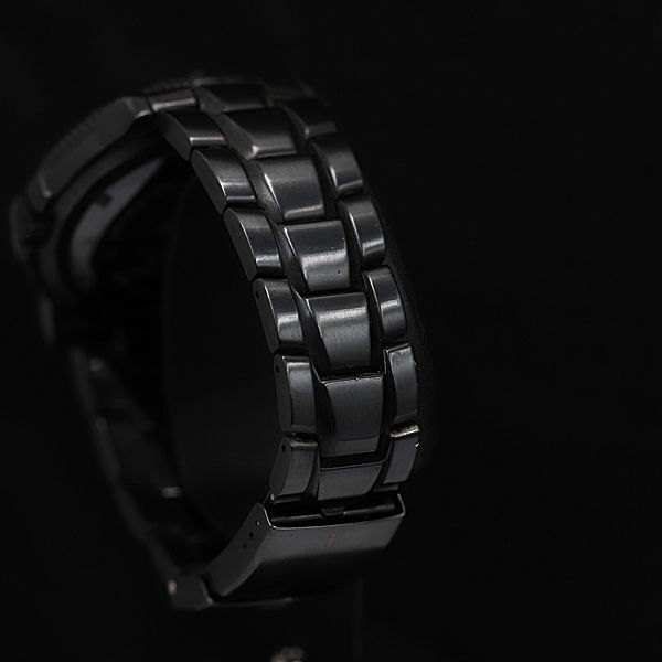 1円 稼働 良品 ルミノックス QZ F-117 3400 黒文字盤 デイト ラウンド メンズ腕時計 TCY 8611100 5MGY_画像3