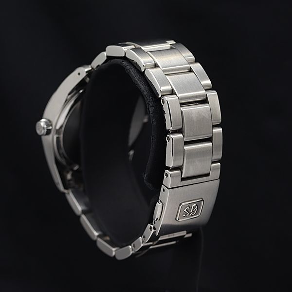 1円 稼働 セイコー グランドセイコー QZ シルバー文字盤 デイト 9F62-0AB0 メンズ腕時計 KMR 5036900 5TLT_画像3