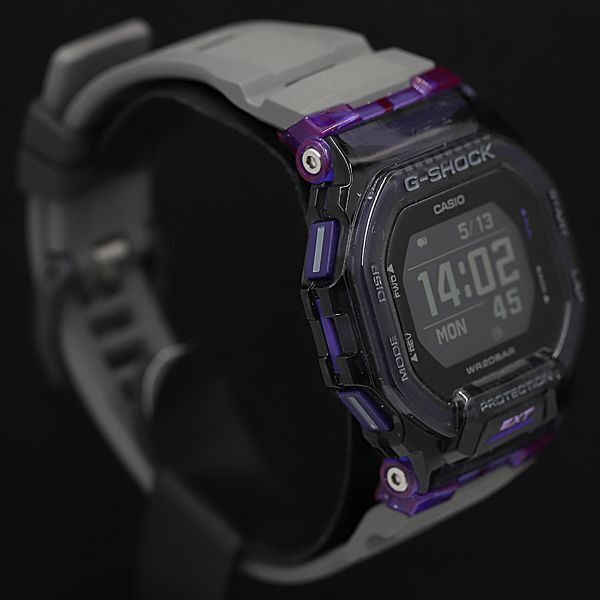 1 jpy operation superior article Casio G-SHOCK GBD-200 QZ digital square type rubber belt men's wristwatch DOI 8611100 5MGY