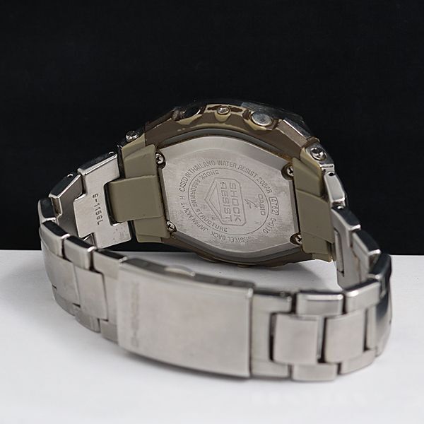 1円 稼動 良品 カシオ/Gショック QZ G-011D デジアナブラック文字盤 メンズ腕時計 YUM 0916000 5NBG1_画像4