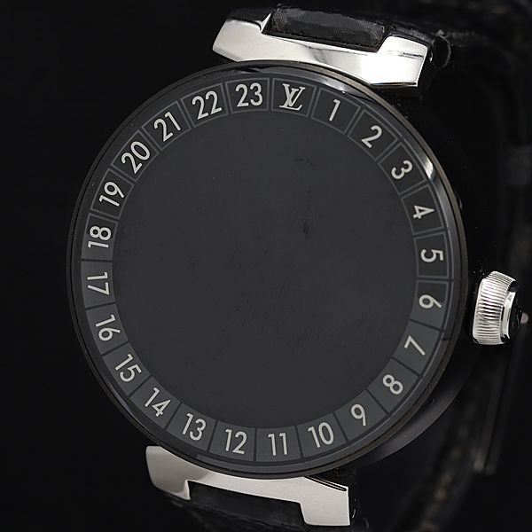 1 иен коробка /. есть Louis Vuitton язык b-ru Horizon QA05 1 заряжающийся смарт-часы раунд мужской / женские наручные часы NSY 6420700 5KHT