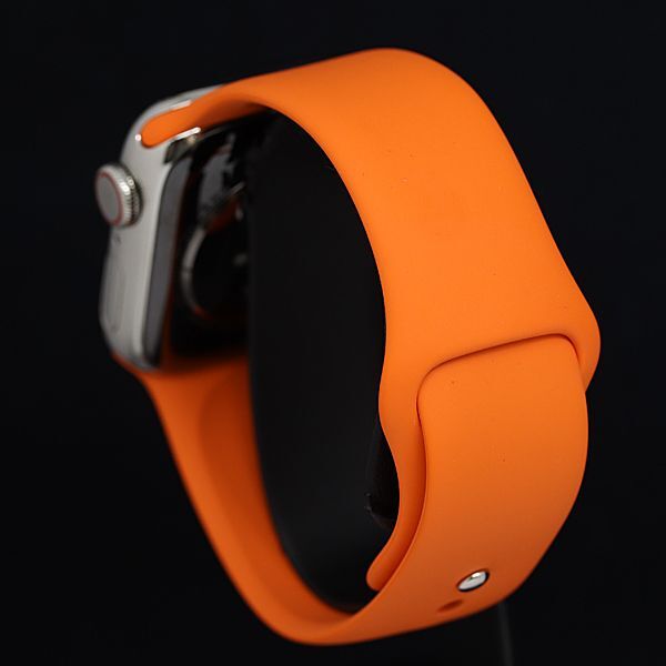 1 jpy rechargeable box /. attaching Hermes Apple watch series 8 WR-50M 41mm men's / lady's wristwatch OKZ 11OKT 6751800