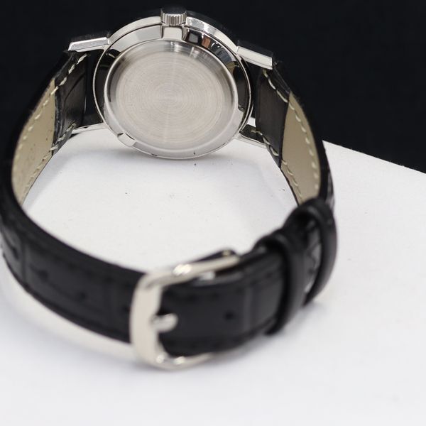 1 jpy operation Corum hand winding round silver face lady's wristwatch 0916000 5NBG1 MTM