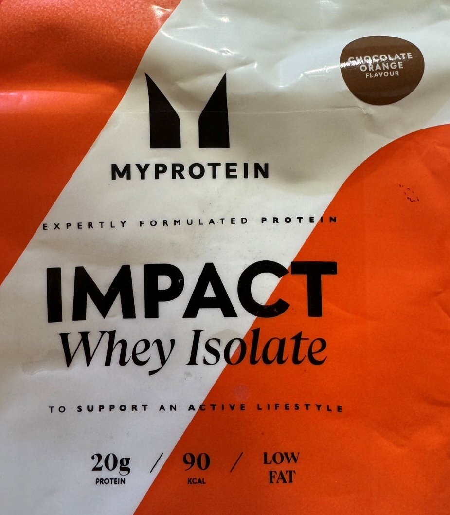 新品未開封 MYPROTEIN/マイプロテイン Impact ホエイ アイソレート チョコレート オレンジ 1kg×2個 合計2kg タンパク質_画像7