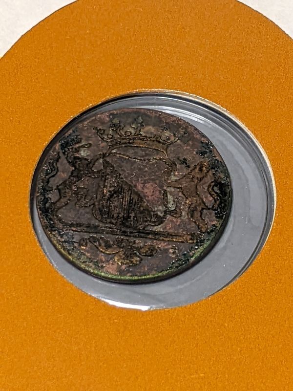 アンティークコイン　オランダ領東インド諸島　ダァィト貨（オランダ東インド会社VOC）解説書付きセレクトカバー（1990年切手）◎同梱可_画像6