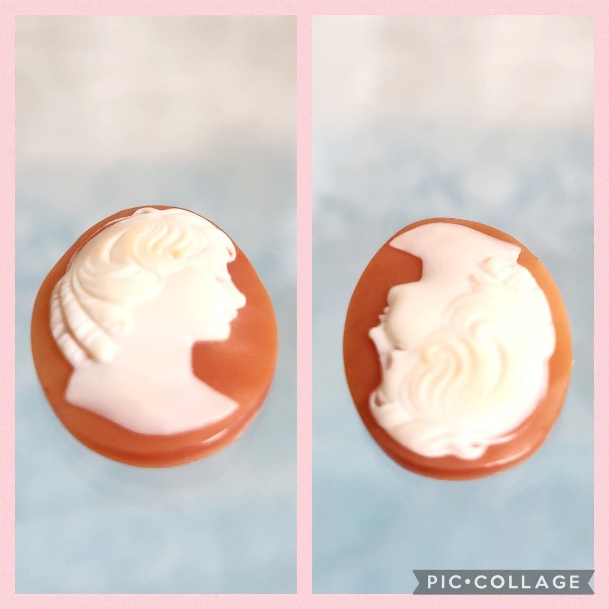 セット品☆CAMEO カメオ ルース シェルカメオ 貴婦人 彫刻