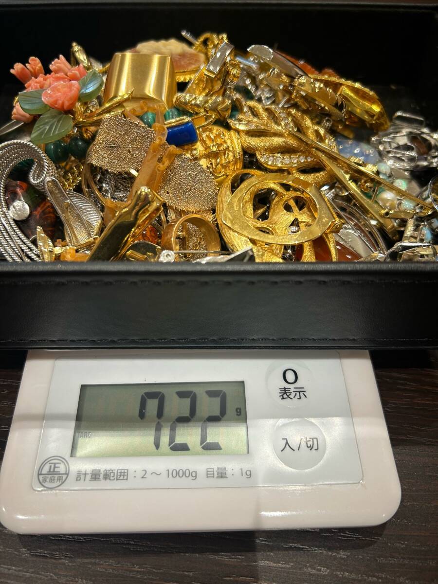 #2365** plating accessory summarize necklace tiepin brooch cuffs earrings etc. approximately 720g*** explanatory note obligatory reading!* section damage defect have 