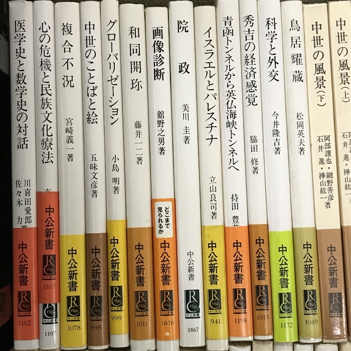 中公新書 まとめて 100冊以上 セット 痛みの治療 化物屋敷 イスラエルとパレスチナ 他_画像6