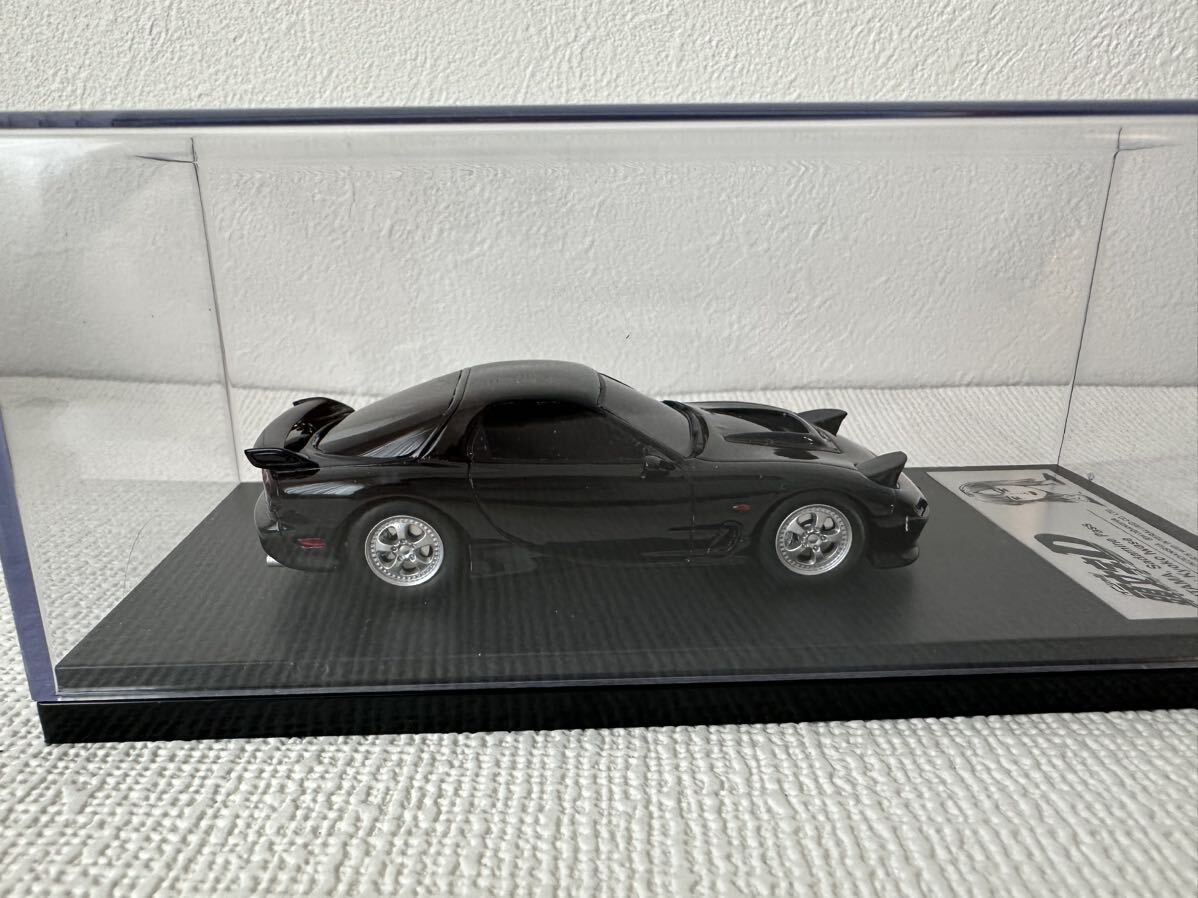 【1/43 ミニカー】モデラーズ 頭文字D マツダ RX-7 FD3S 岩瀬 恭子 MODELER'S 1:43 MAZDA 絶版 希少