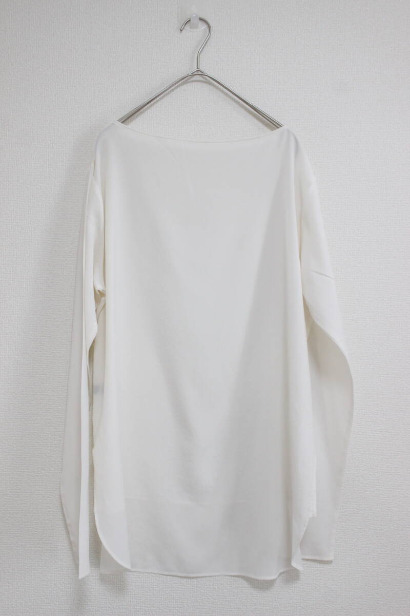 E671*.. пачка бесплатная доставка * прекрасный товар STUNNING LURE Stunning Lure sia- блуза прозрачный шифон cut and sewn белый белый 
