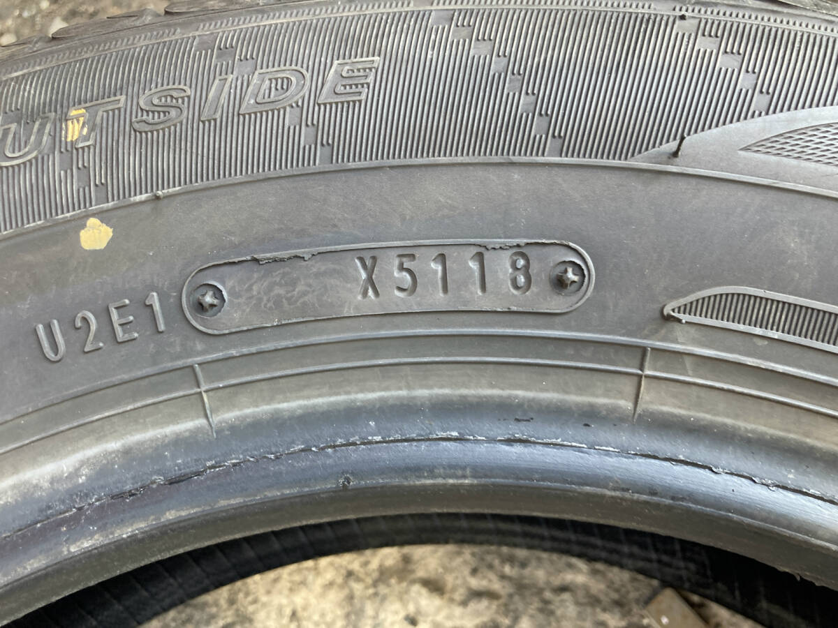 深溝 145/80R13 4本 DUNLOP 夏中古 バリ溝 軽自動車 ムーヴアルトワゴンRルークスNBOX 組換え作業可 手渡し可 札幌市白石区 N1216_画像7