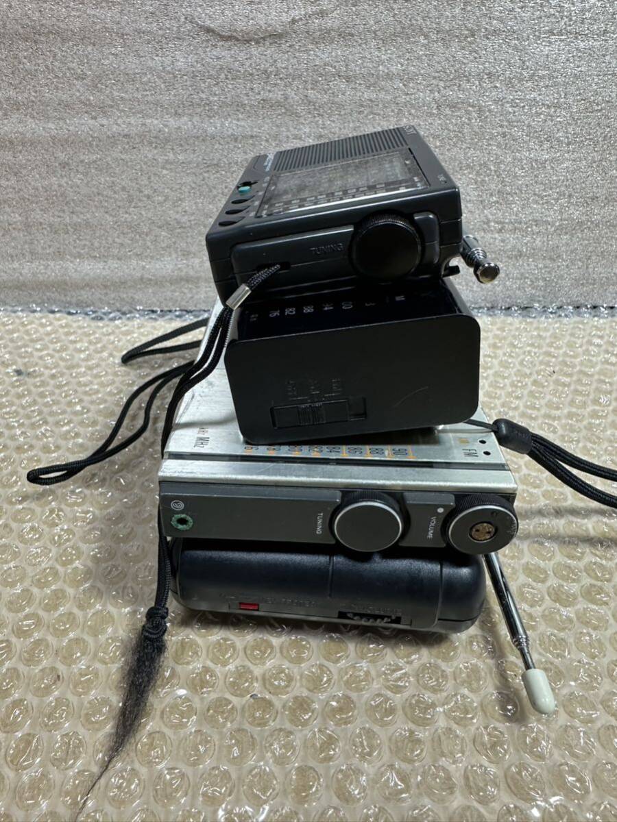 SONY ICF-SW22 ICF-P37 ICF-7500 ICF-M200 ラジオ AM/FM ポータブルラジオ まとめ 4台 中古品の画像7