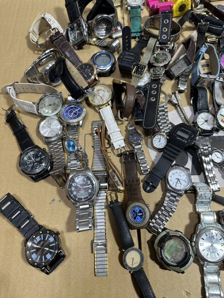 腕時計 CASIO SEIKO CITIZEN クォーツ アルバ ORIENT シチズン 時計 まとめ 100台 中古の画像7