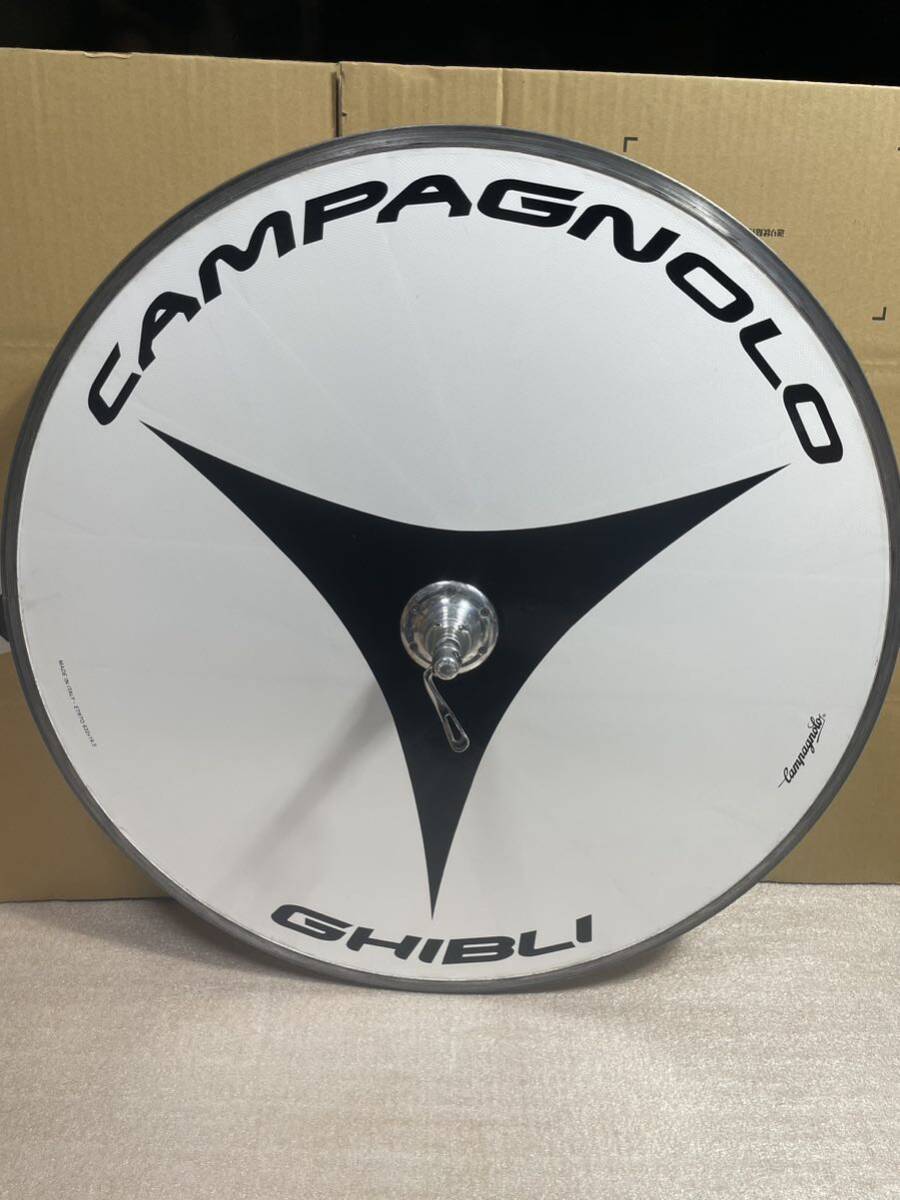 CAMPAGNOLO カンパニョーロ GHIBLI ギブリ カンパ9S チューブラー ディスク リアホイール_画像1