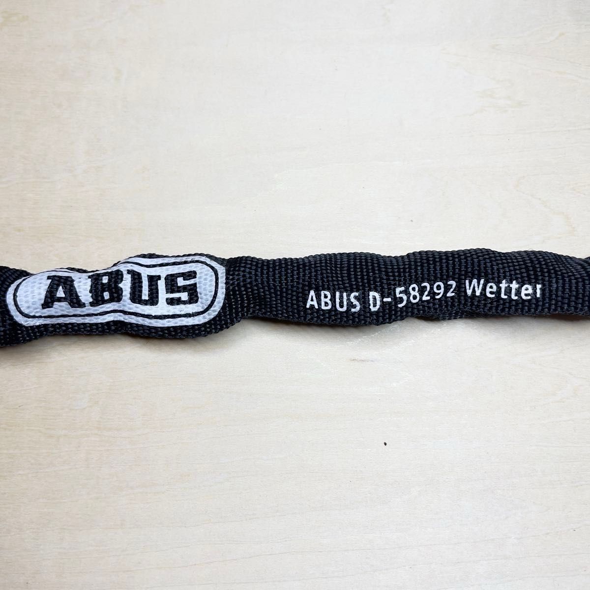 ABUS アブス チェーンロック 4804 全長110cm 鍵