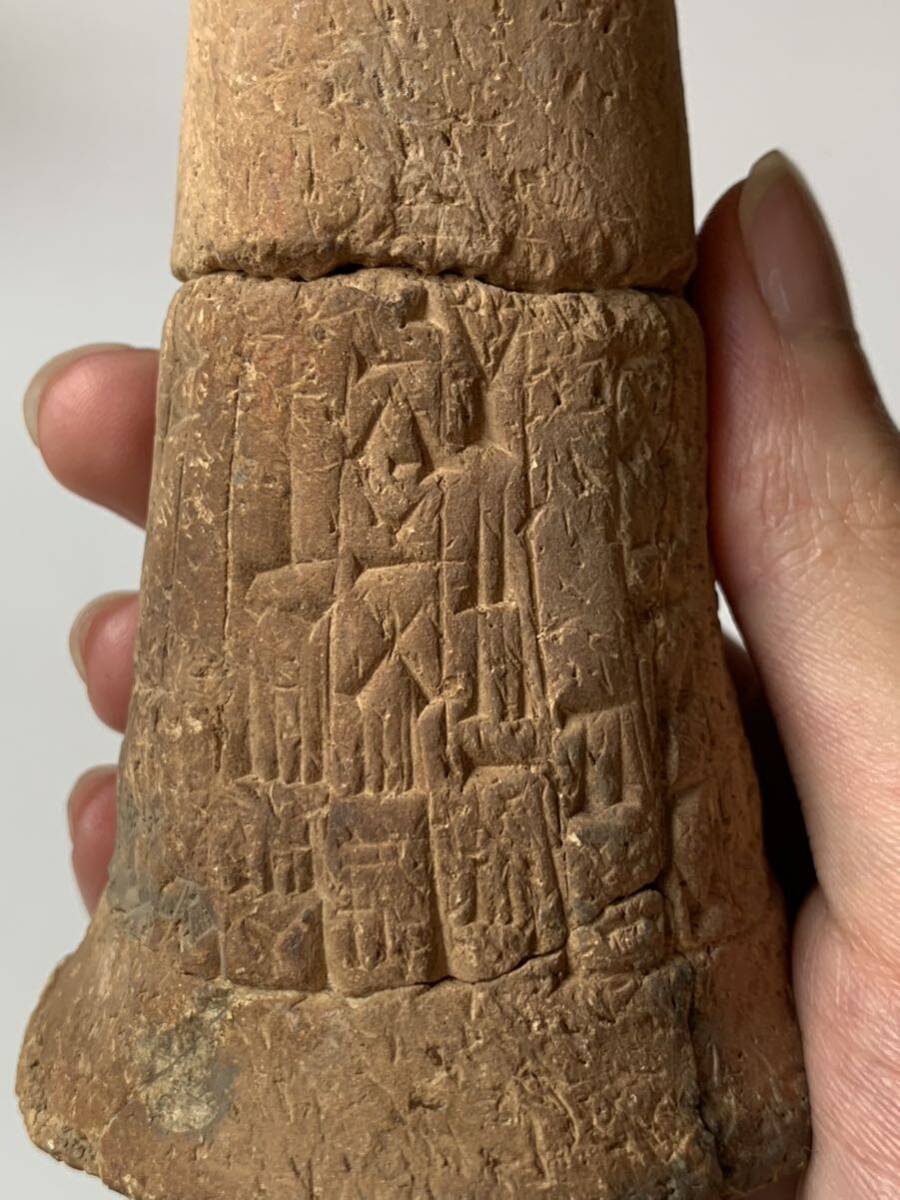 人気絶頂 古代メソポタミア 勾玉石器土器時代物化石|Yahoo!フリマ(旧PayPayフリマ) 粘土文書シュメールバビロニアガンダーラ円筒印章エジプト遺跡出土 紀元前3500年頃 楔形文字 コレクション