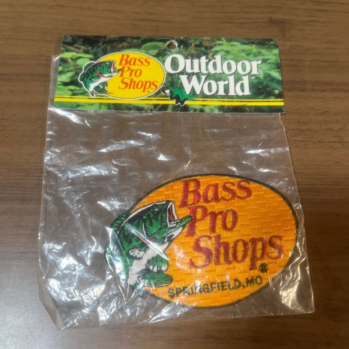 バスプロショップス ワッペン 未使用 bass pro shops ビンテージ　オールド old _画像1