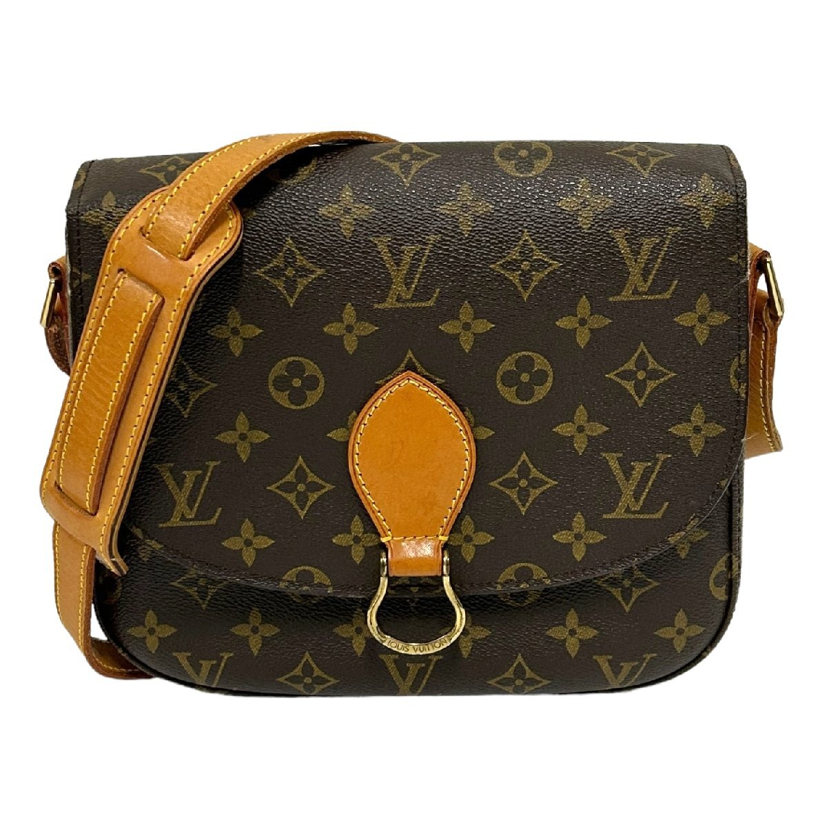 LOUIS VUITTON ルイヴィトン M51242 サンクルーGM ショルダーバッグ クロスボディバッグ モノグラム レディース かばん 【中古】_画像1