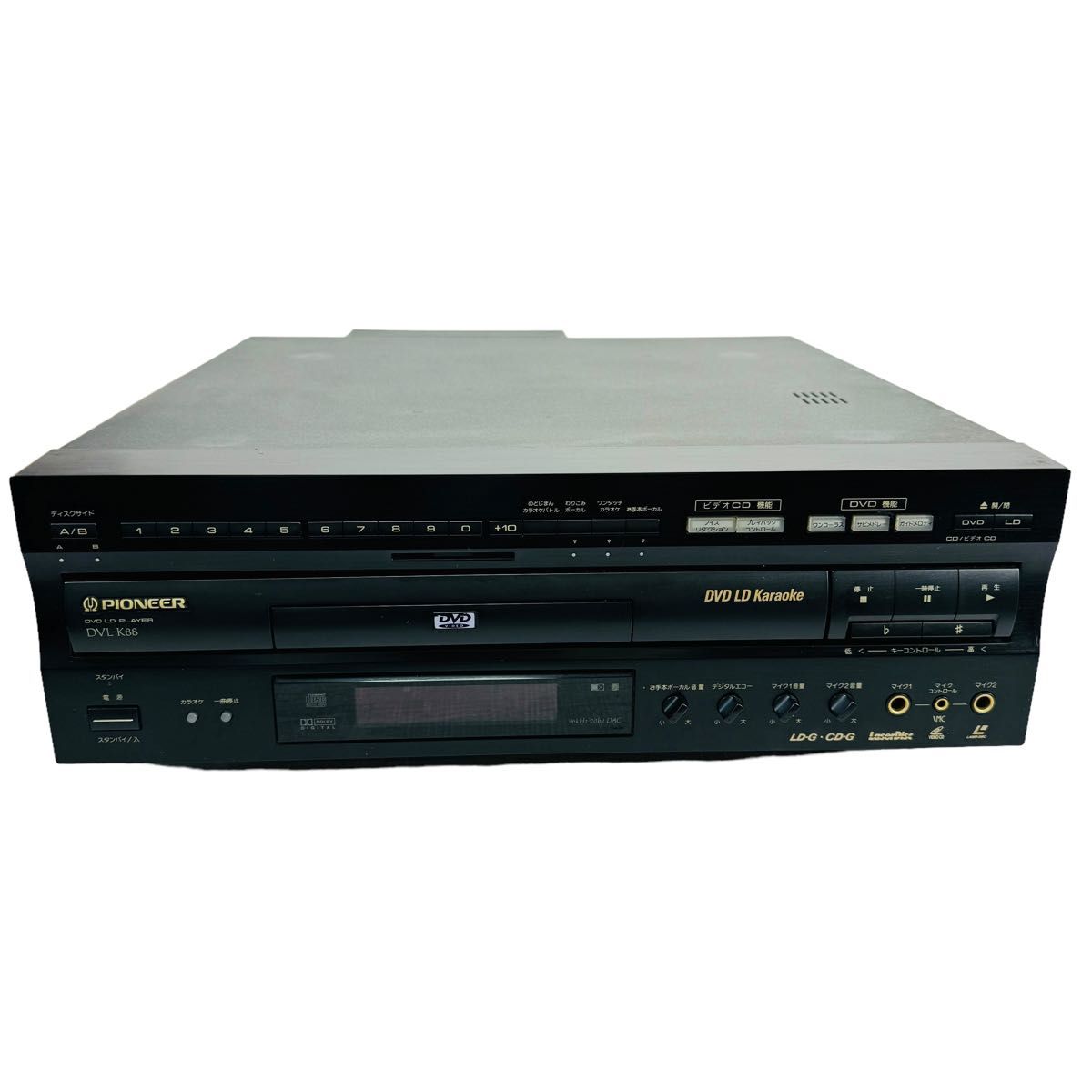 Pioneer パイオニア DVL-K88 カラオケDVD/LDプレーヤー