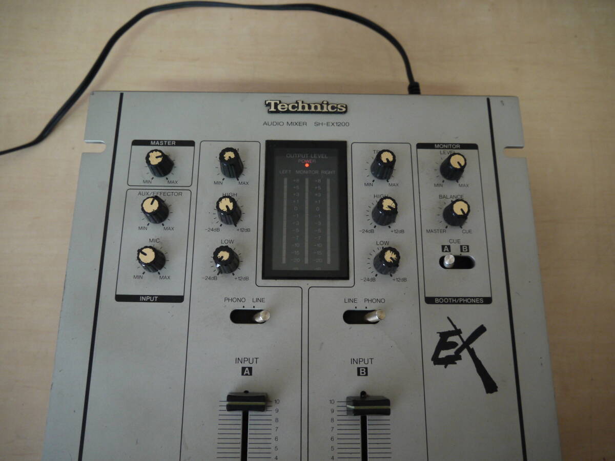 Technics Technics SH-EX1200 mixer body only junk treatment 