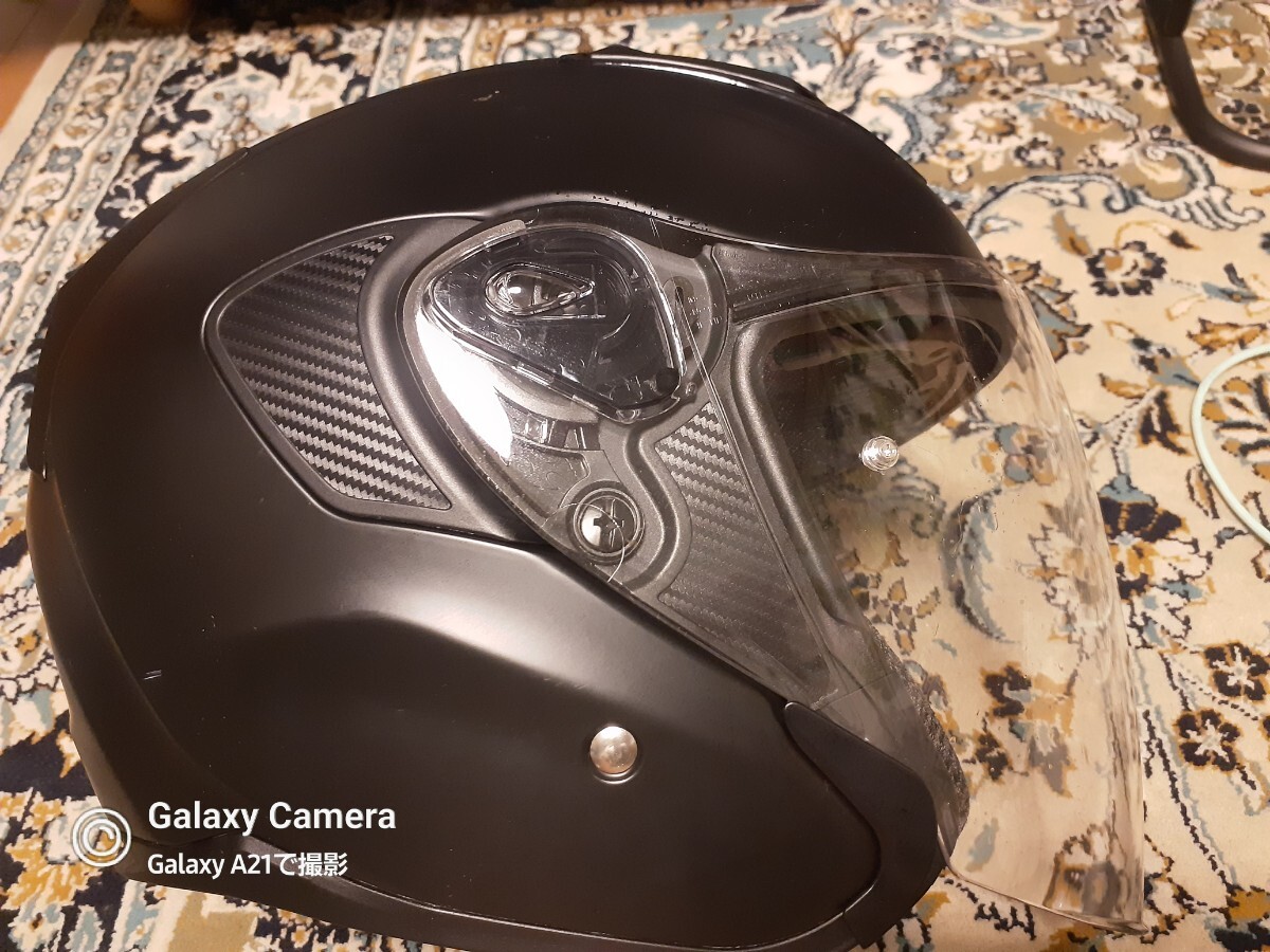 OGK kabuto EXCEED CLAW インナーバイザー装備 【22年製】ジェットヘルメット/55-56/Sサイズ の画像6