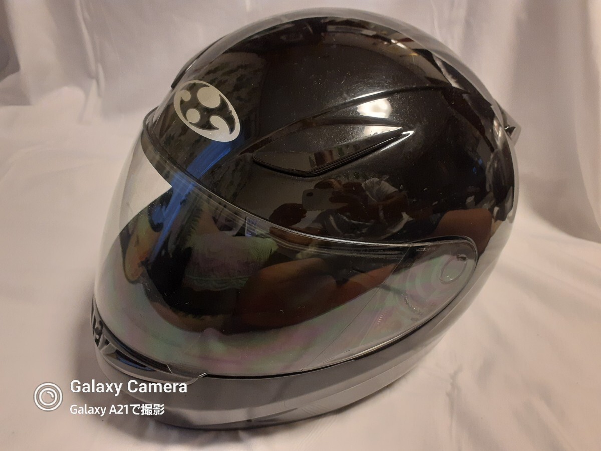 カブト/OGK KABUTO　フルフェイスヘルメット/FF-R3/【59～60cm】Lサイズ　黒　ブラック　_画像1