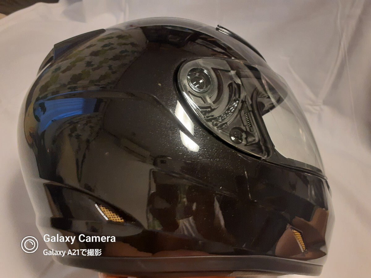カブト/OGK KABUTO　フルフェイスヘルメット/FF-R3/【59～60cm】Lサイズ　黒　ブラック　_画像4