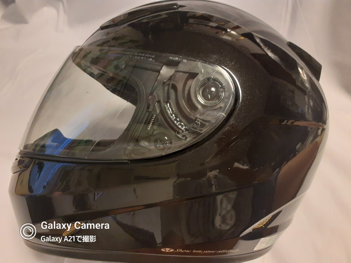 カブト/OGK KABUTO　フルフェイスヘルメット/FF-R3/【59～60cm】Lサイズ　黒　ブラック　_画像3