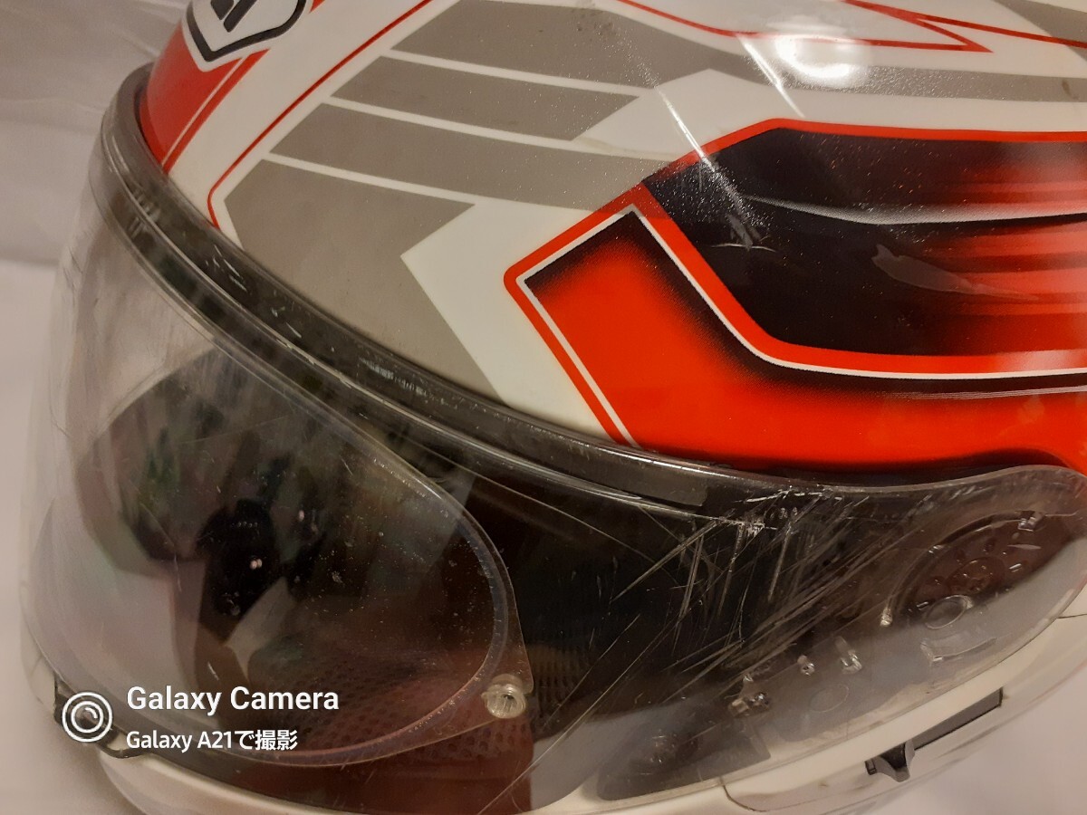 SHOEI GT-Air Lサイズ(59CM)ショウエイ-used-フルフェイスヘルメット　ジャンク_画像3