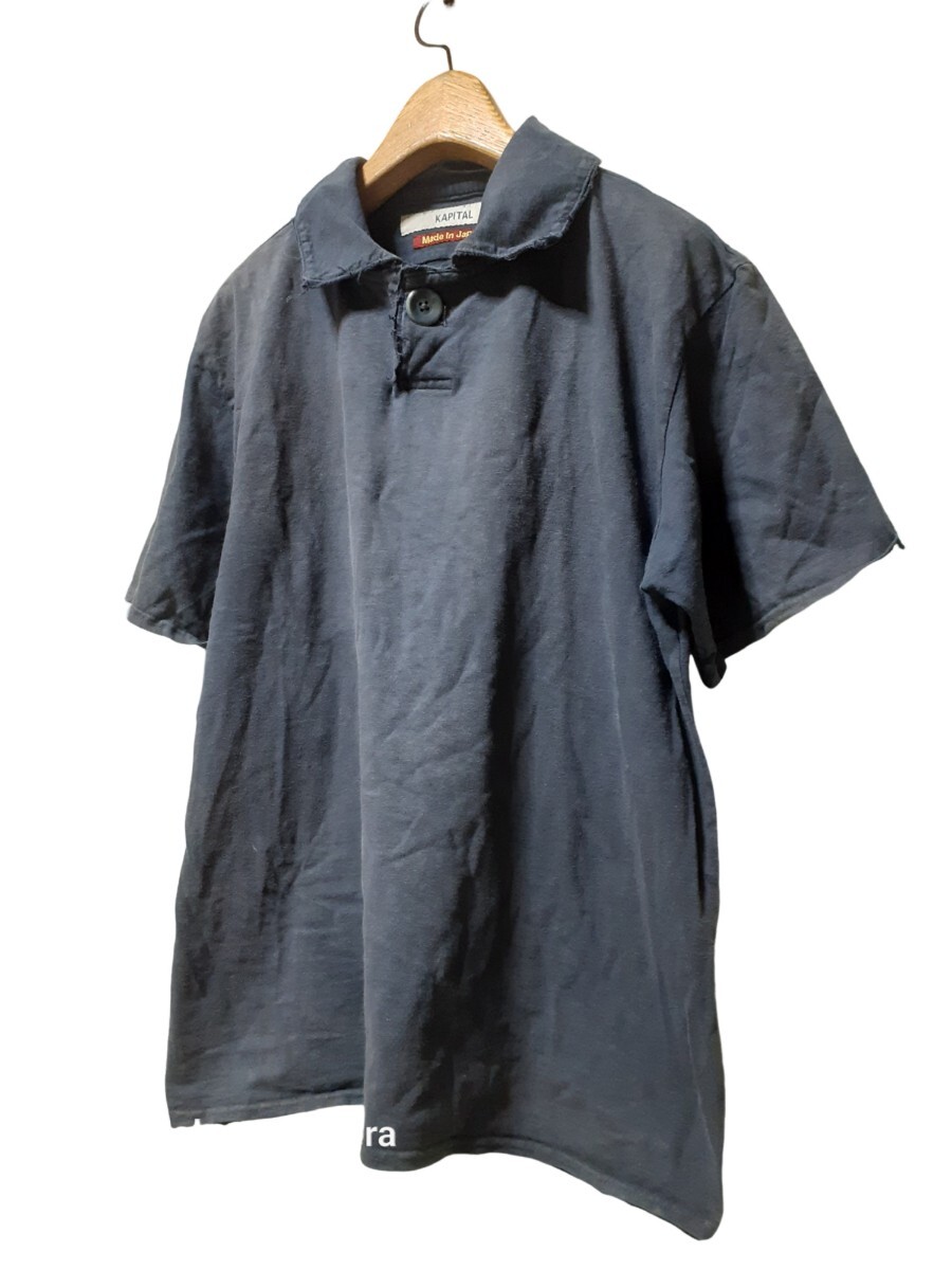 KAPITAL/キャピタル/岡山/ 0506 ラグランスリーブ ポケット 半袖 Tシャツ 日本製 MEN'S-Lの画像2