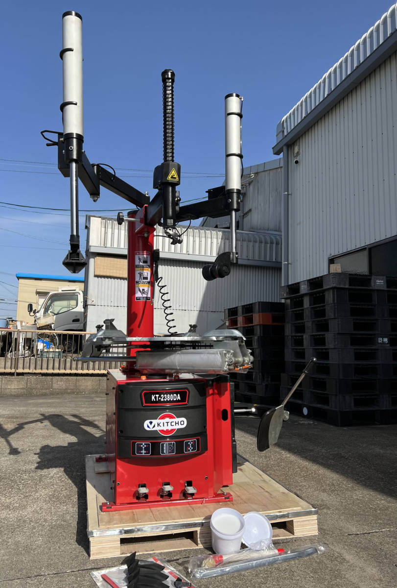  new goods KT-2380DA after the bidding successfully single phase 100V/200V selection possible animation equipped, tire changer maximum 28 -inch stock goods 