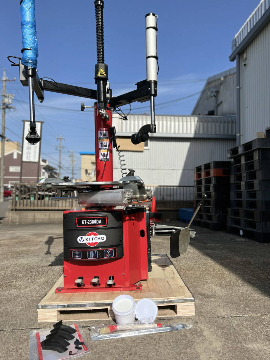  new goods KT-2380DA after the bidding successfully single phase 100V/200V selection possible animation equipped, tire changer maximum 28 -inch stock goods 