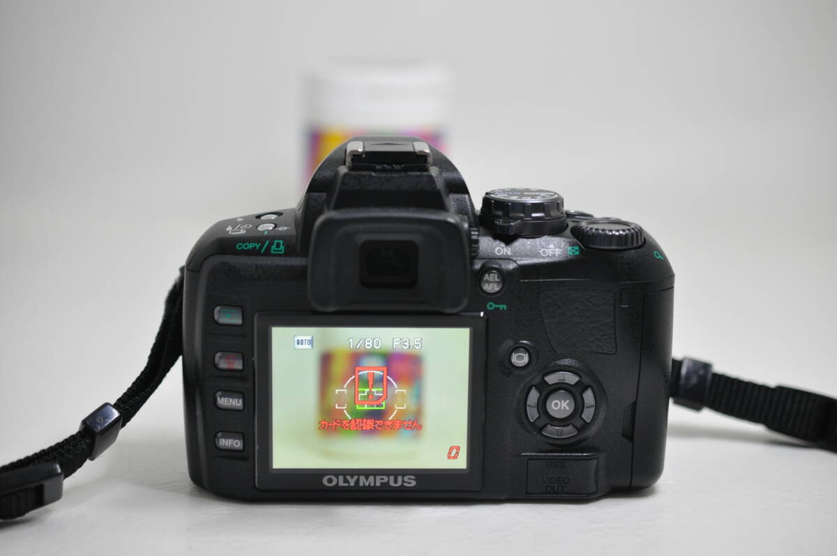 動作品 オリンパス OLYMPUS E-410 レンズ ZUIKO DIGITAL 35mm f3.5 デジタル一眼レフカメラ 管GG3001の画像8