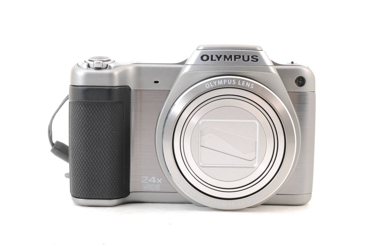 動作品 オリンパス OLYMPUS STYLUS SZ-15 スタイラス コンパクトデジタルカメラ 取説付 管GG3004_画像2