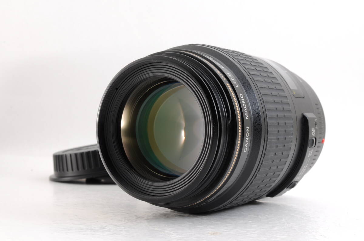 動作品 キャノン Canon MACRO EF 100mm f2.8 USM ウルトラソニック AF 一眼カメラレンズ 管GG3019の画像1