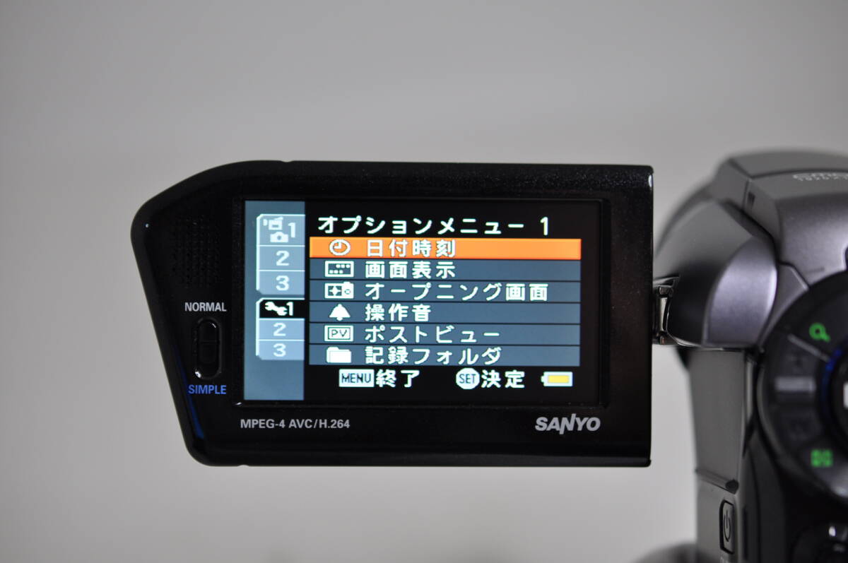  operation goods Sanyo SANYO Xacti DMX-HD1010 type The kti digital video camera tube GG3037