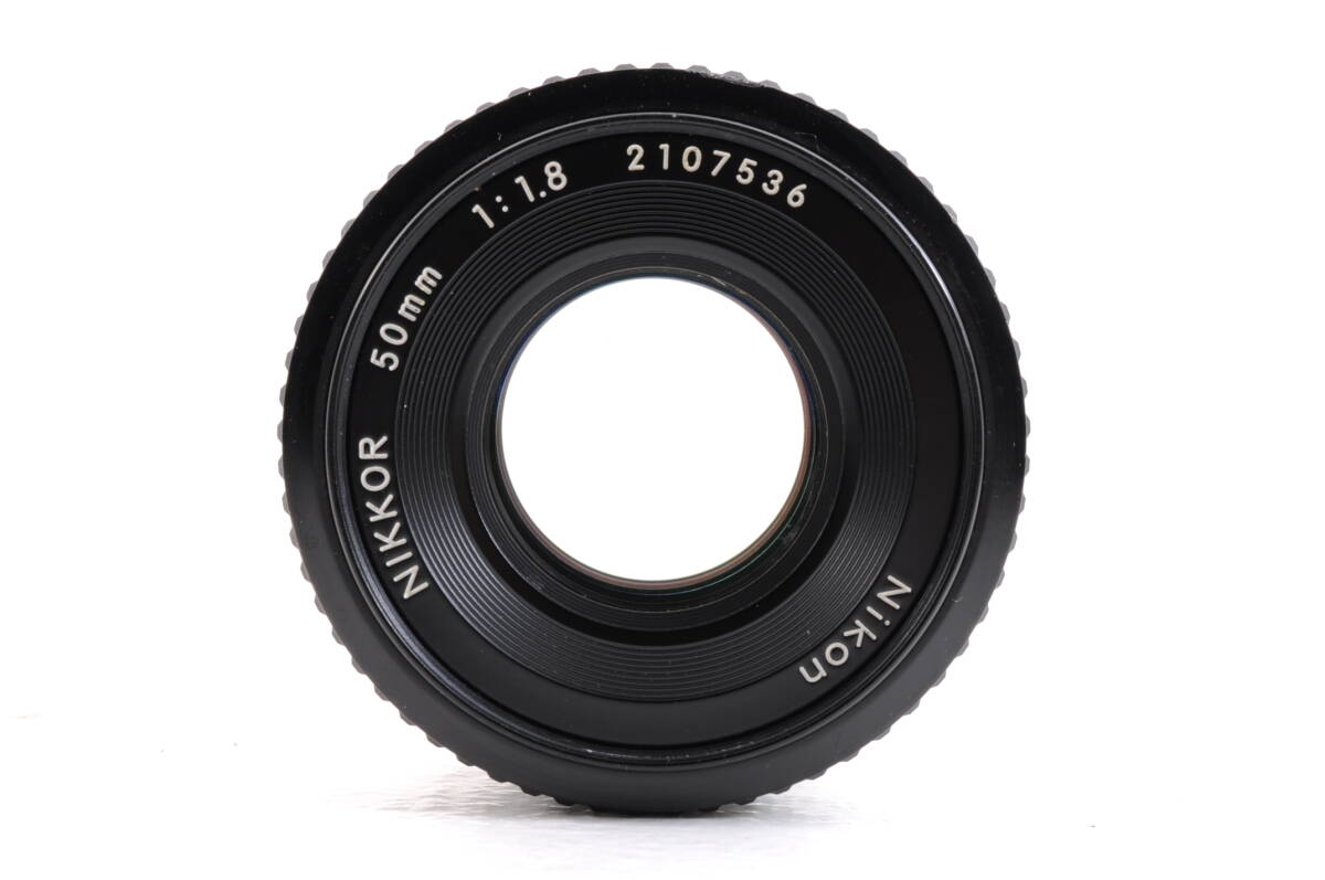 ニコン Nikon NIKKOR 50mm f1.8 Ai-s MF 一眼カメラレンズ 管GG3022_画像6