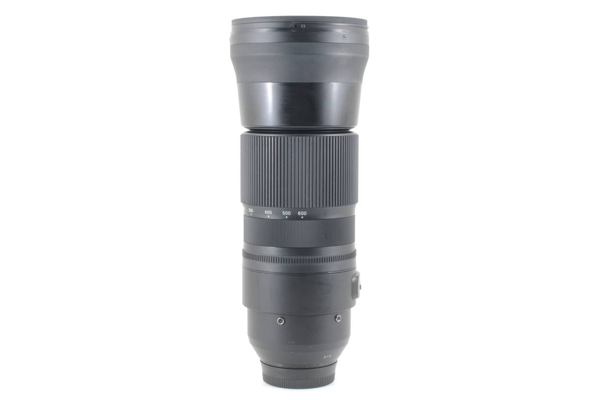 動作品 シグマ SIGMA 150-600mm f5-6.3 DG ニコン用 Nikon AF 一眼カメラレンズ フード付 管80GG3125_画像4