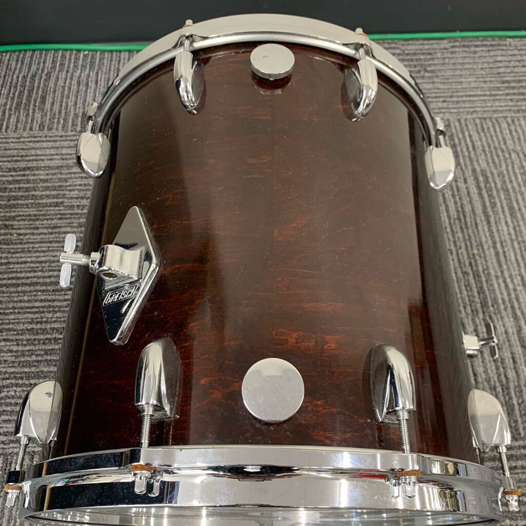 【Dr】 Gretsch 4417 W ドラム フロアタム グレッチ ビンテージ スクエアバッチ USA 14×14 1795-1の画像6