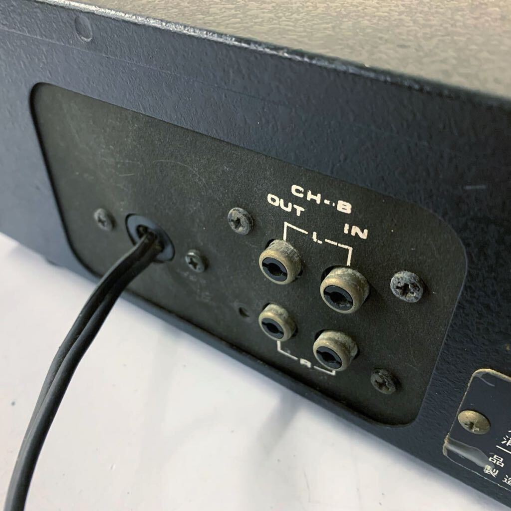 【A-4】 Roland RV-100 REVERB ADD リバーブ エフェクター ローランド エフェクト動作不可 接触不良あり ジャンク 1793-77の画像6